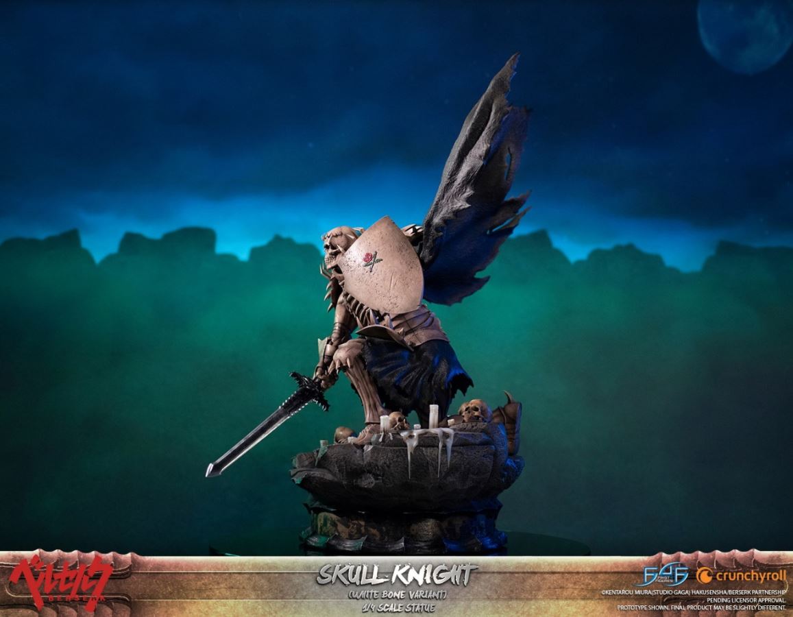 BERSERK: SKULL KNIGHT 1/4 (Standard Edition & Standard White Bone Variant)