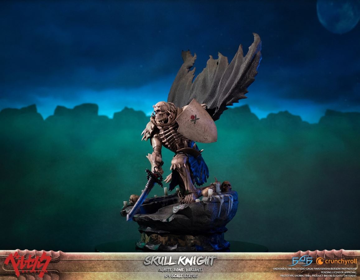 BERSERK: SKULL KNIGHT 1/4 (Standard Edition & Standard White Bone Variant)