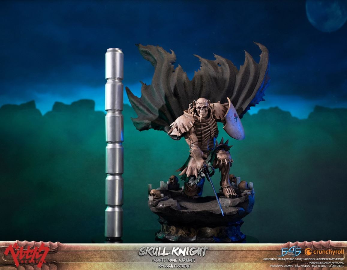 BERSERK: SKULL KNIGHT 1/4 (Standard Edition & Standard White Bone Variant)