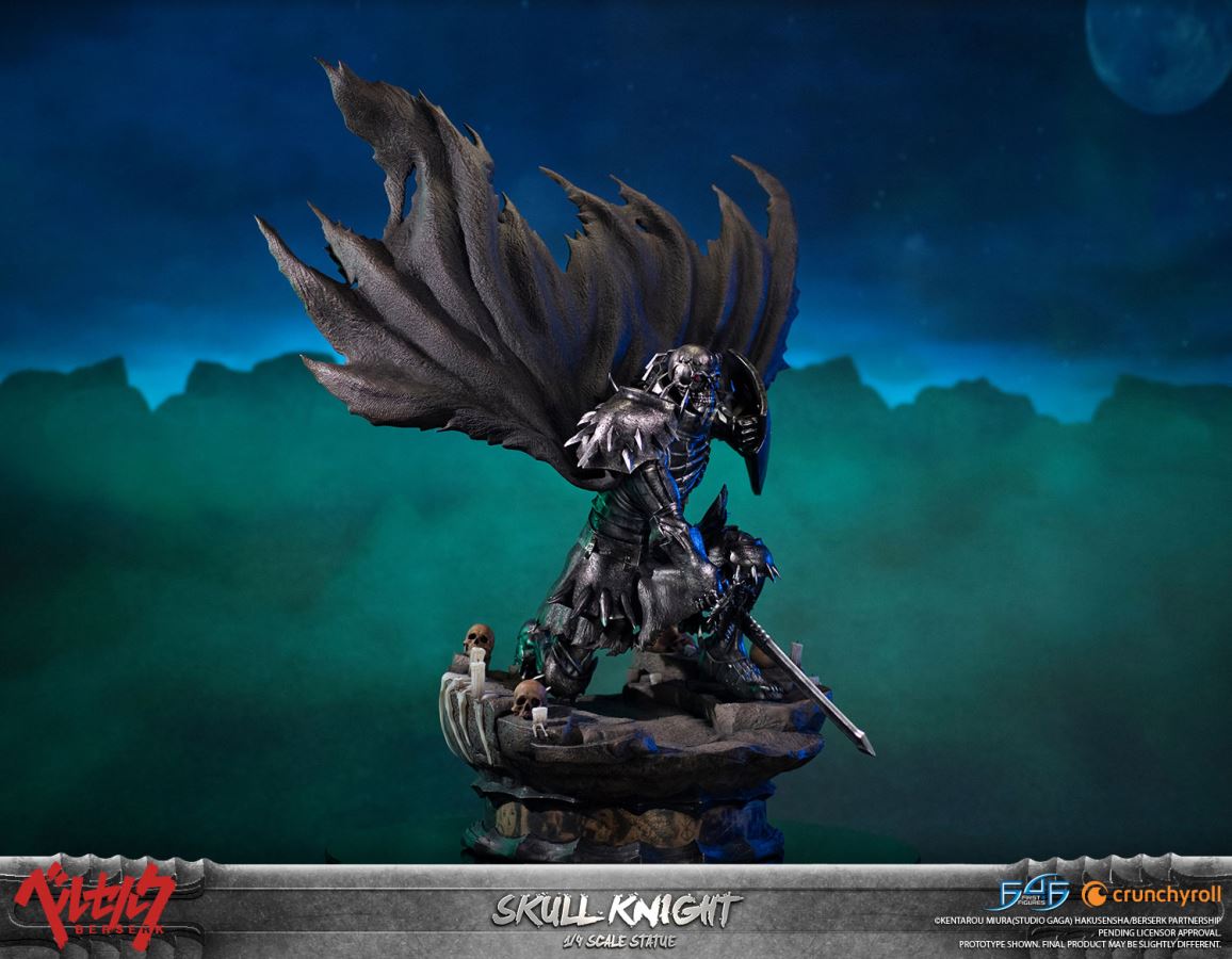 BERSERK: SKULL KNIGHT 1/4 (Standard Edition & Standard White Bone Variant)