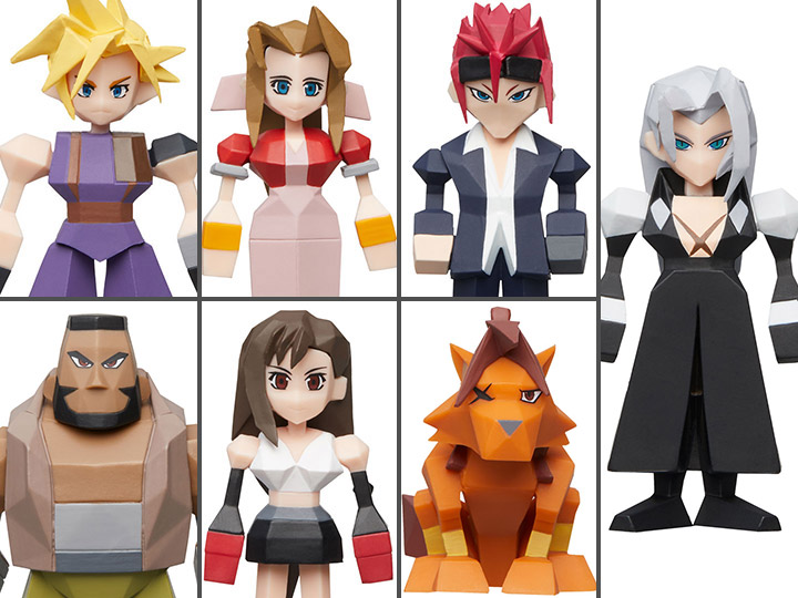 FINAL FANTASY Ⅶ Polygon Figure BOX