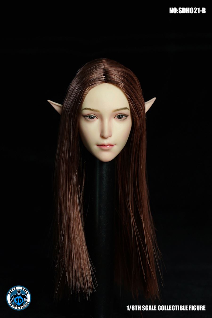 1/6 SDH021 Female Head Sculpture (Five Type - ABCDE)