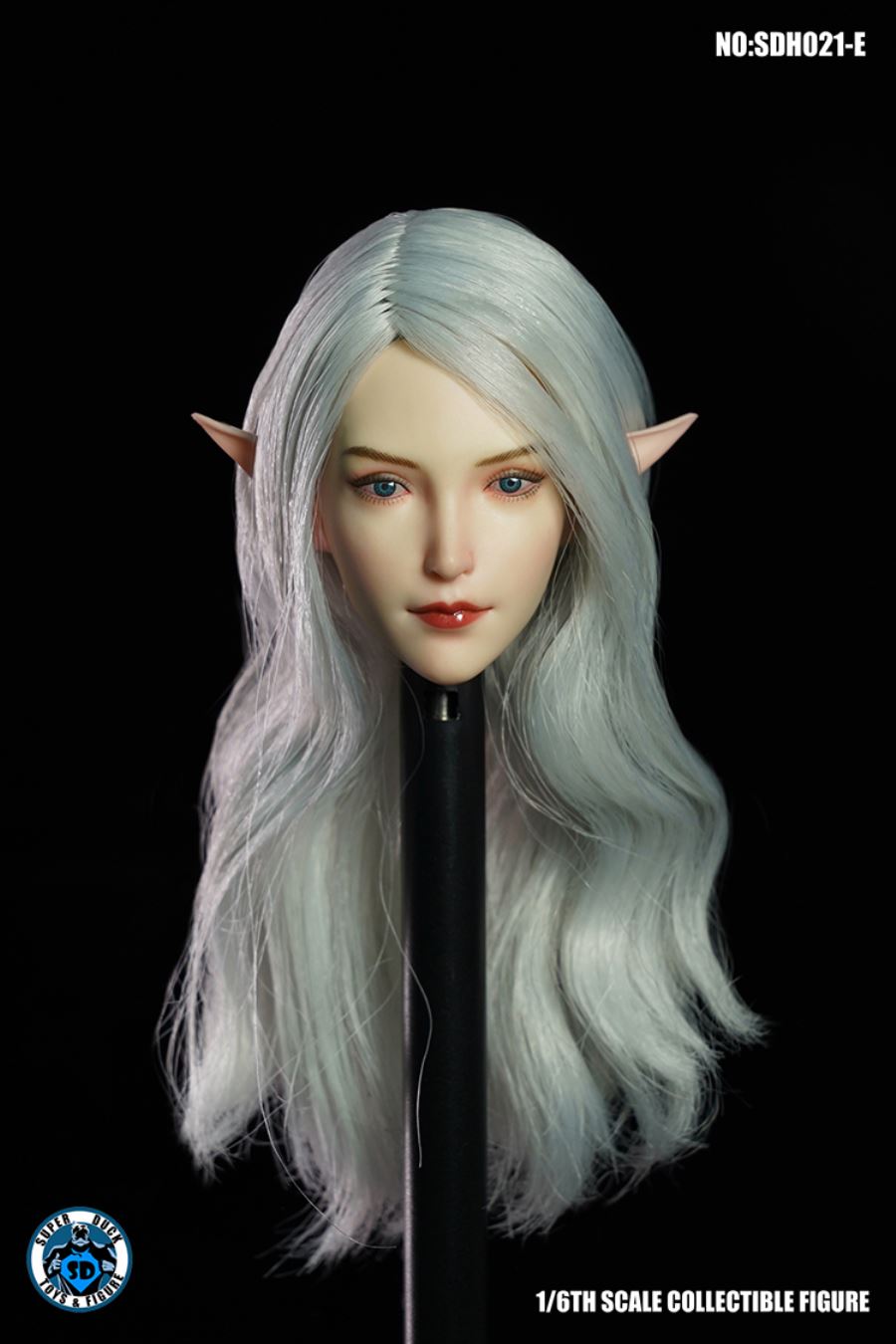 1/6 SDH021 Female Head Sculpture (Five Type - ABCDE)