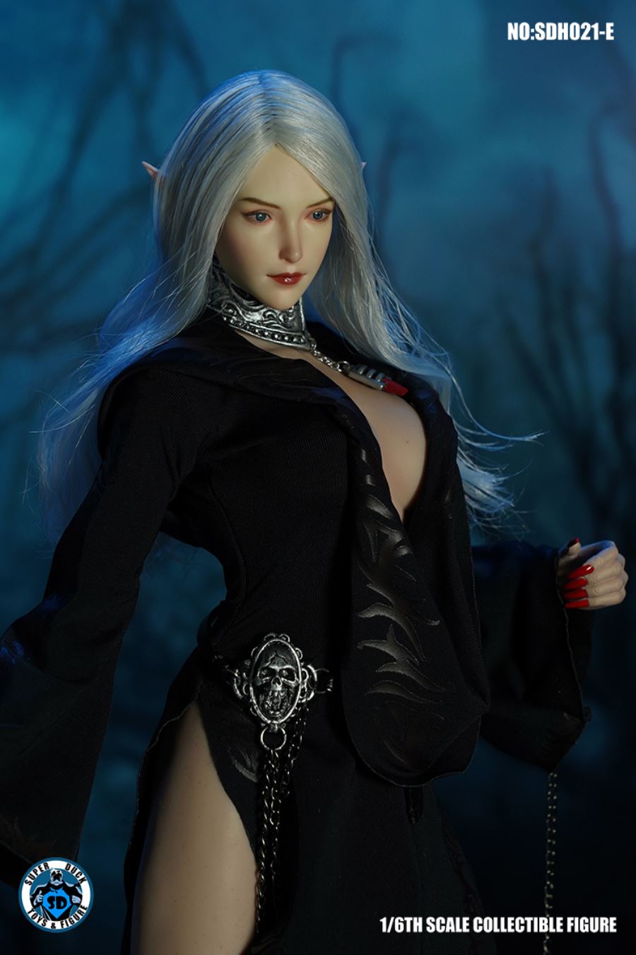 1/6 SDH021 Female Head Sculpture (Five Type - ABCDE)