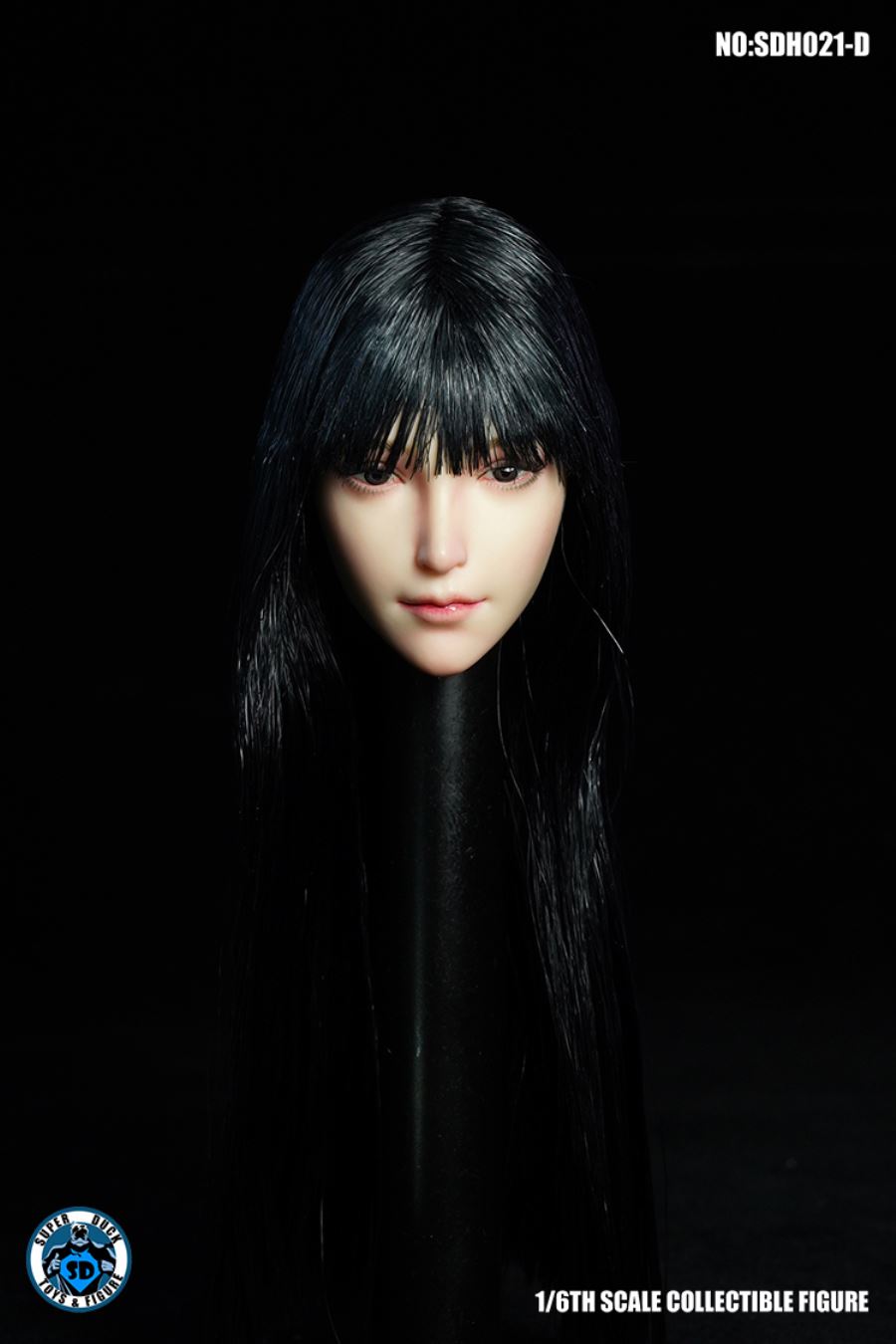 1/6 SDH021 Female Head Sculpture (Five Type - ABCDE)