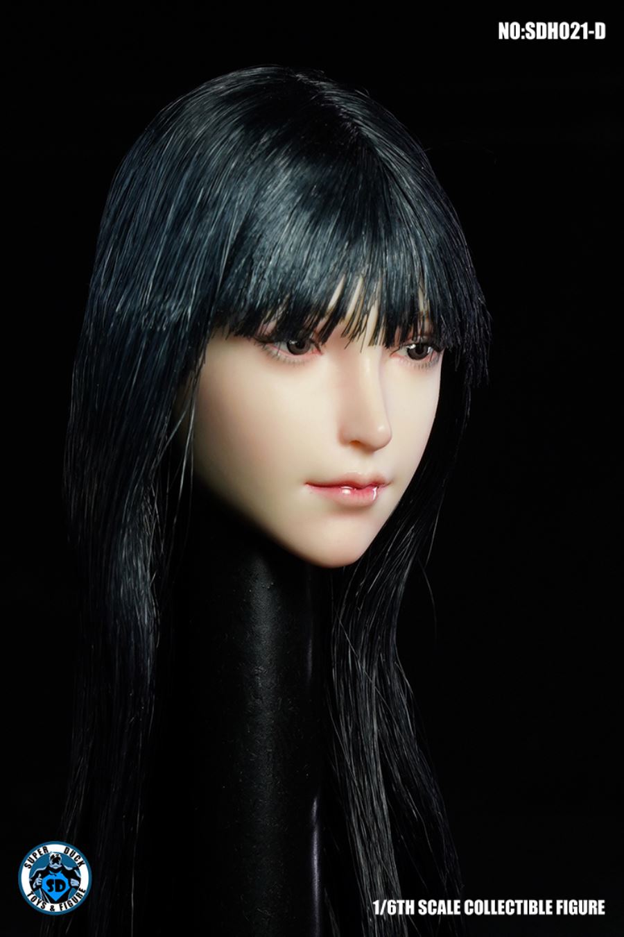 1/6 SDH021 Female Head Sculpture (Five Type - ABCDE)