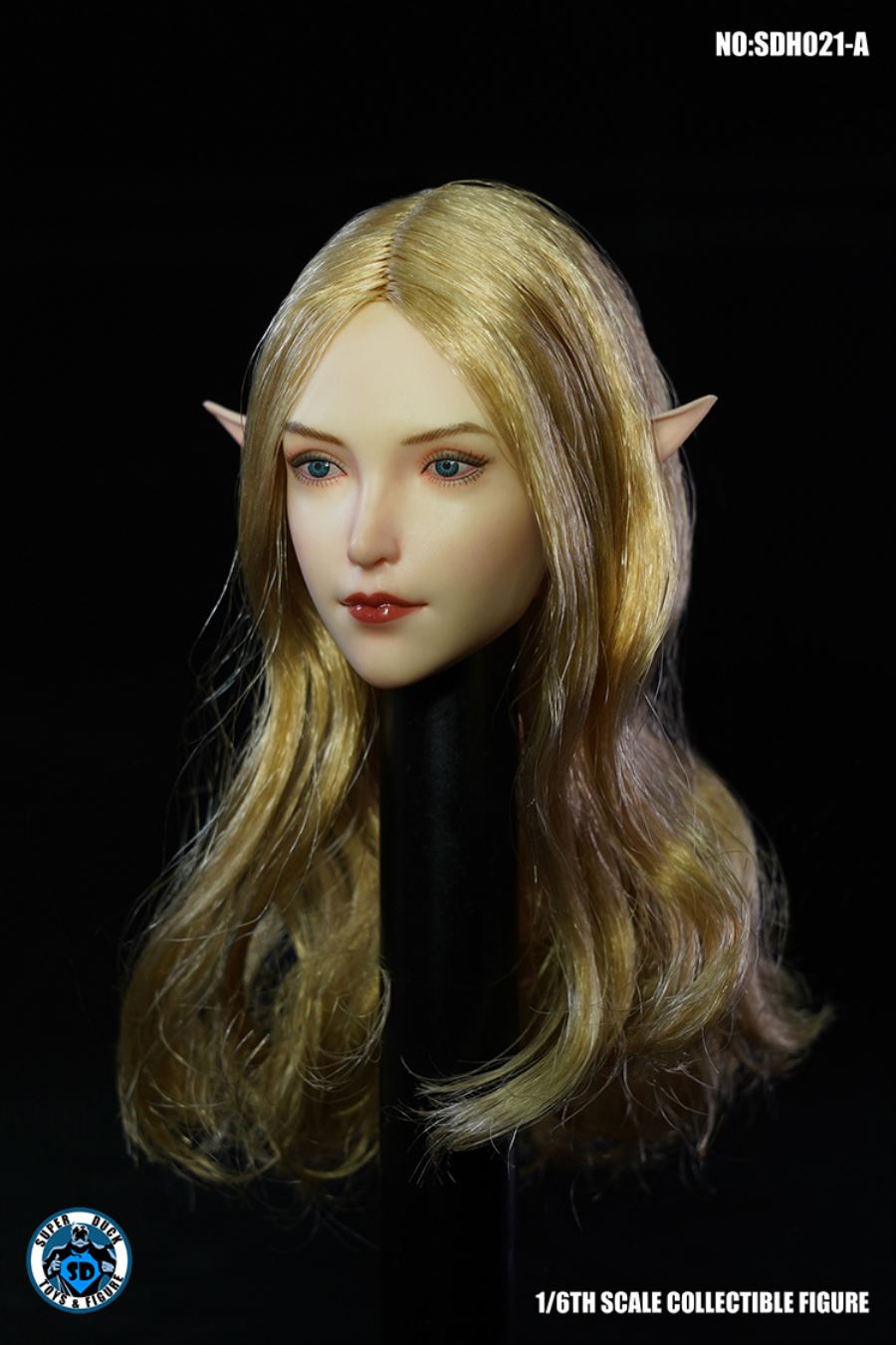 1/6 SDH021 Female Head Sculpture (Five Type - ABCDE)
