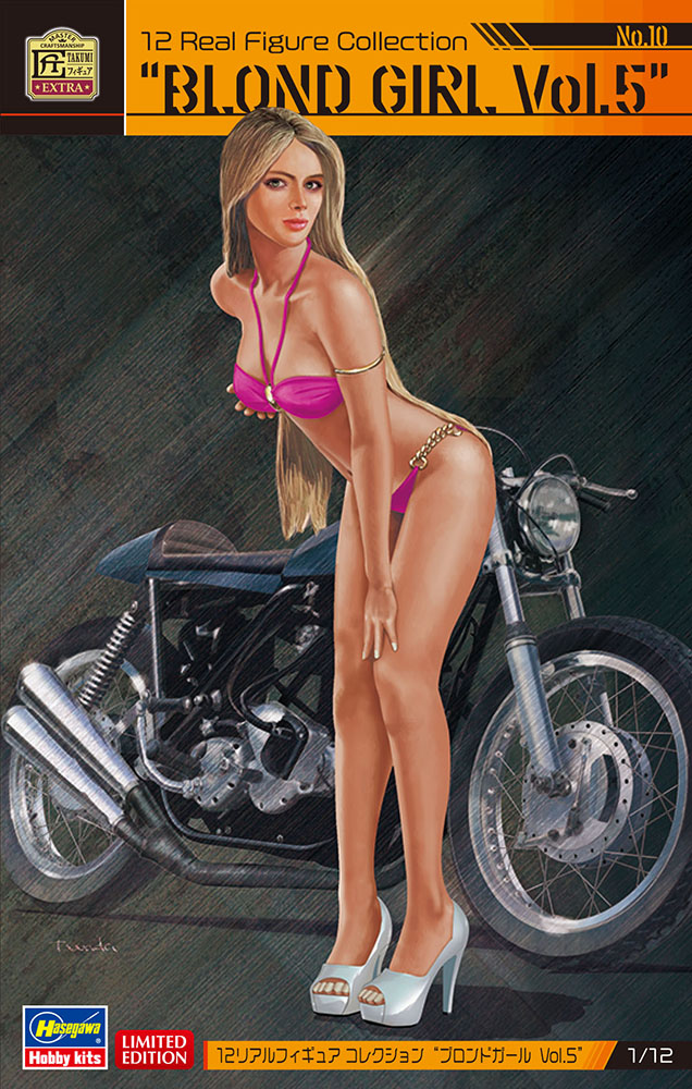 12 Real Figure Collection No.10 - Blonde Girl Vol.5 
