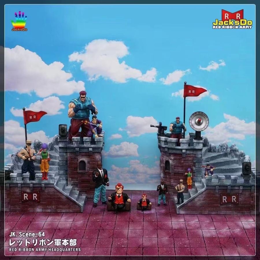 Red Ribbon Army Headquarters field - Dragon Ball