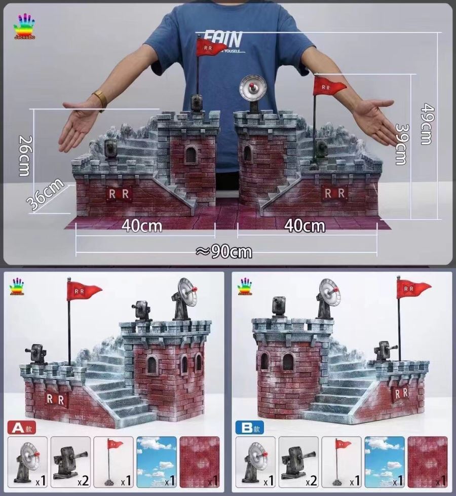 Red Ribbon Army Headquarters field - Dragon Ball