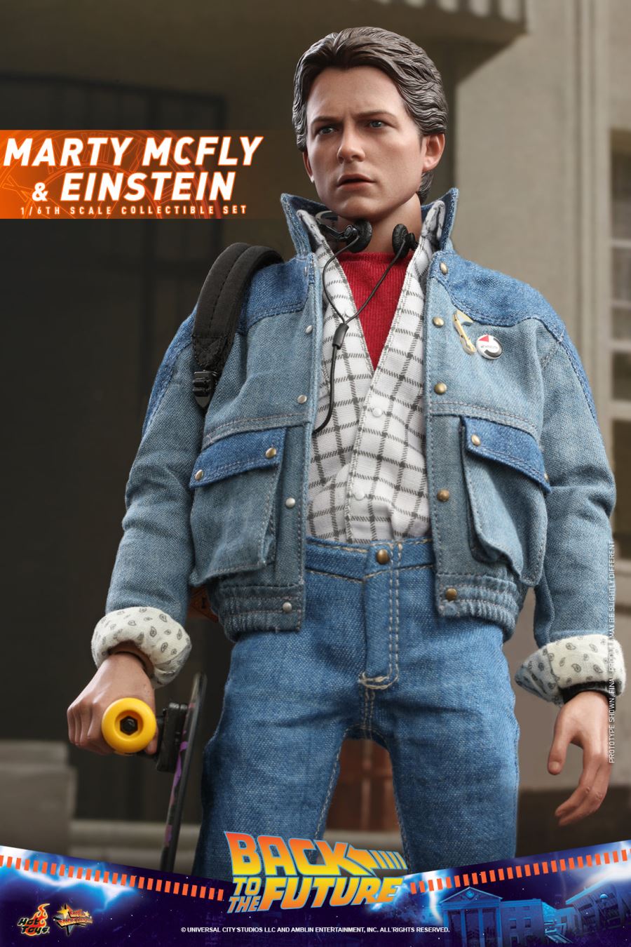 Marty & Dog Einstein - Back to the Future 1/6