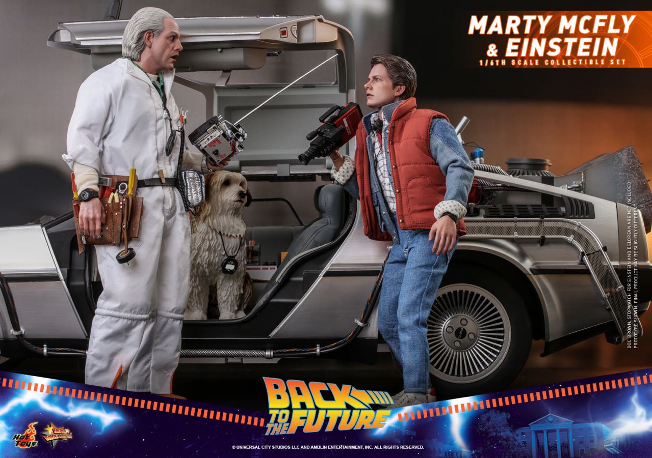 Marty & Dog Einstein - Back to the Future 1/6