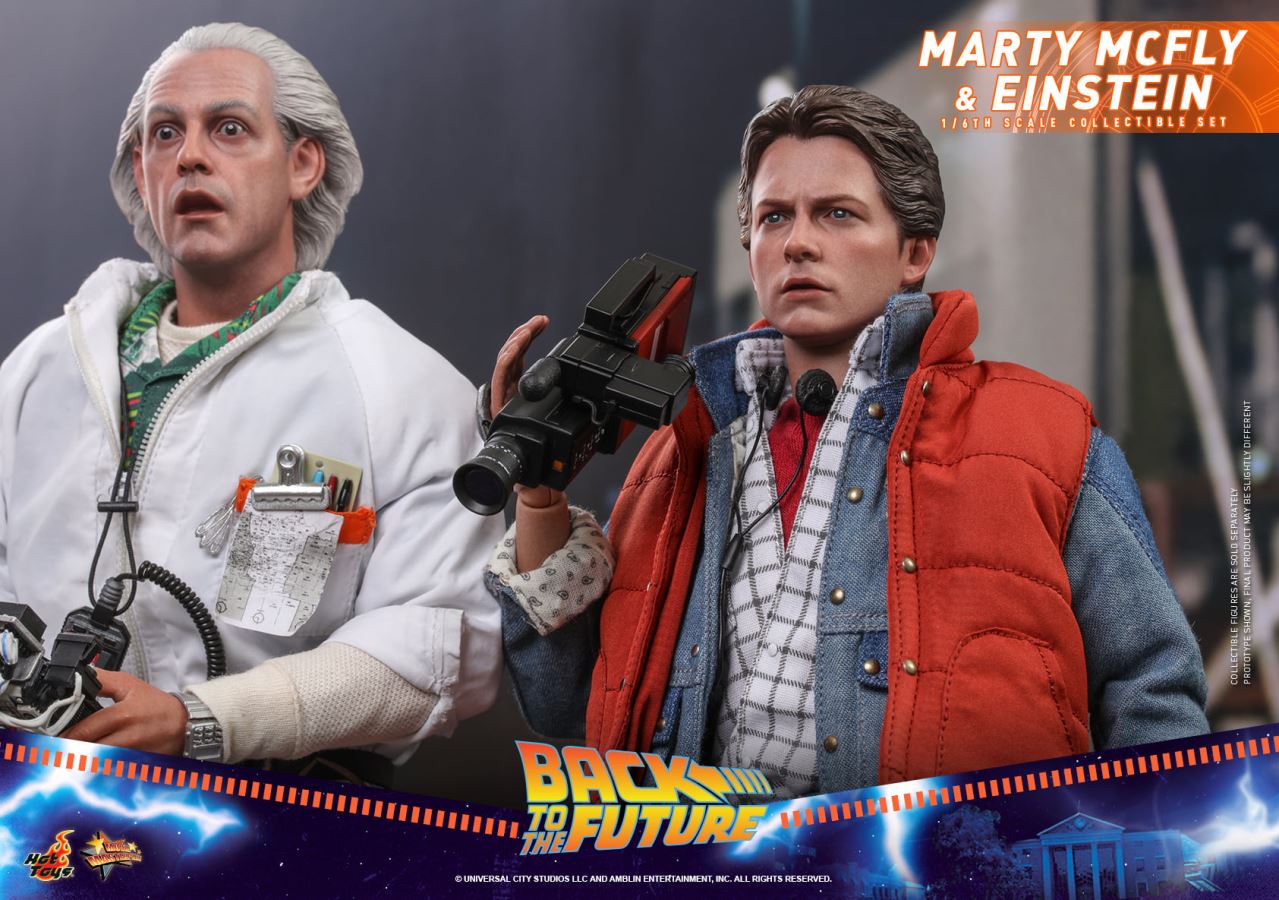 Marty & Dog Einstein - Back to the Future 1/6
