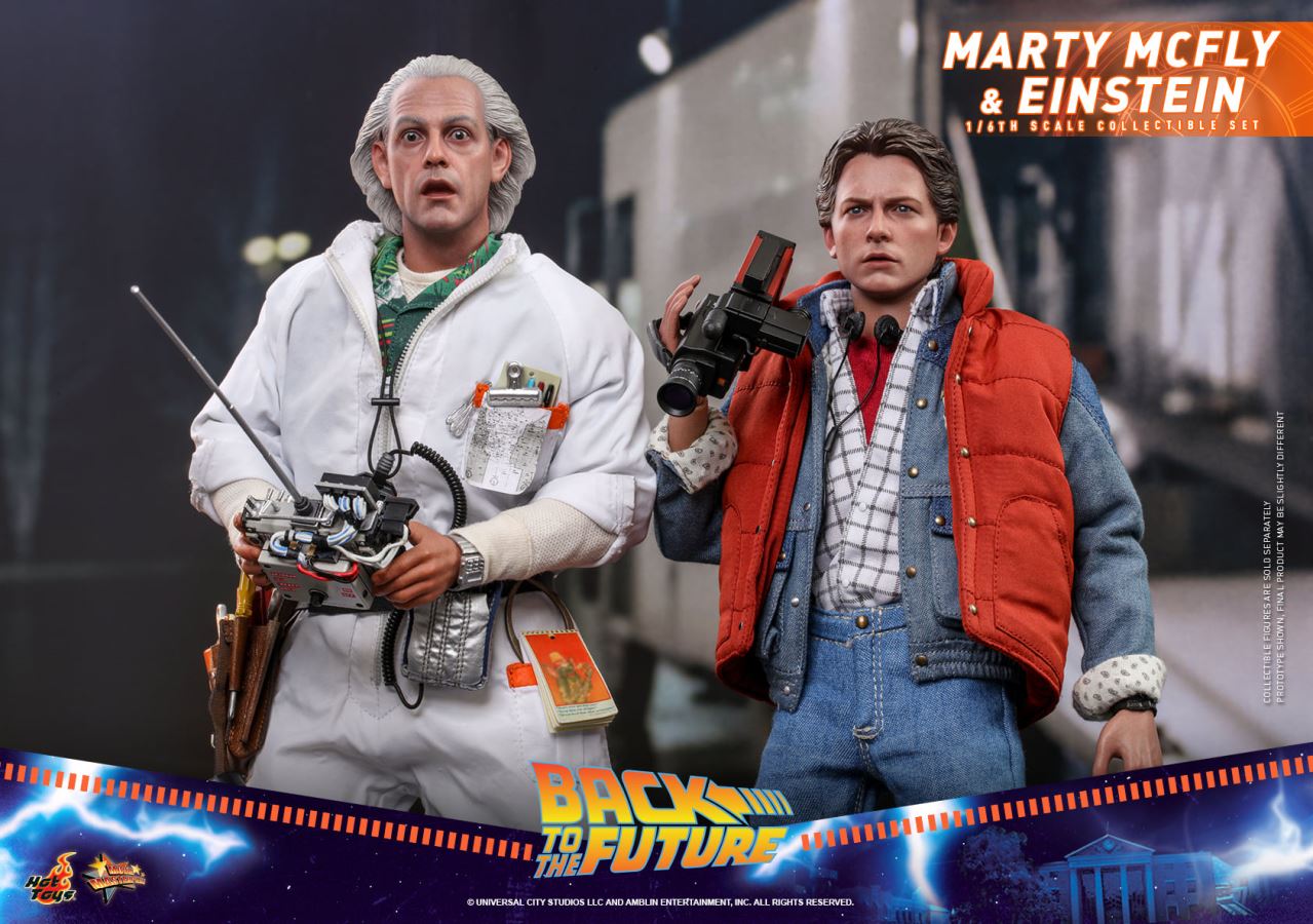 Marty & Dog Einstein - Back to the Future 1/6