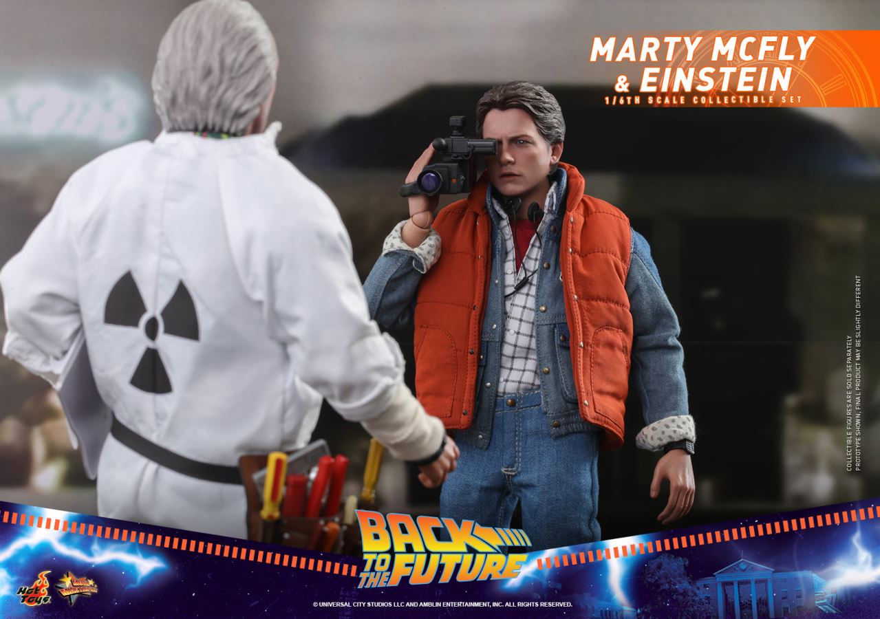 Marty & Dog Einstein - Back to the Future 1/6