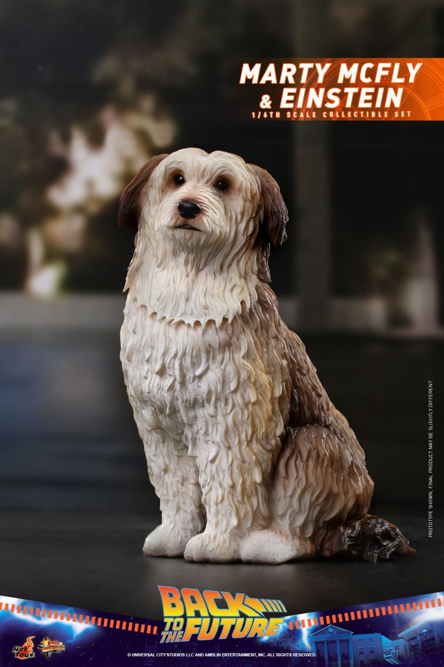 Marty & Dog Einstein - Back to the Future 1/6