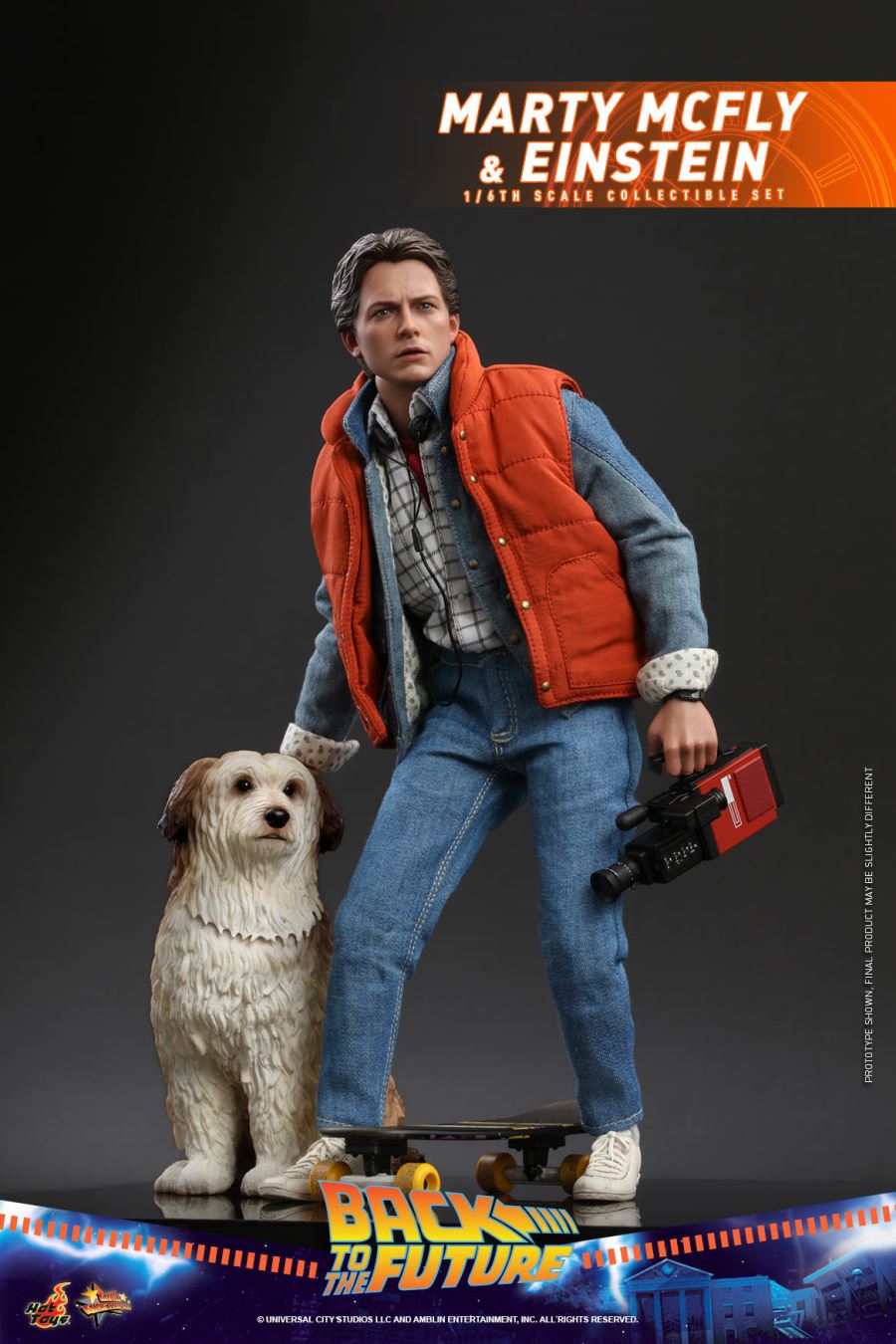 Marty & Dog Einstein - Back to the Future 1/6