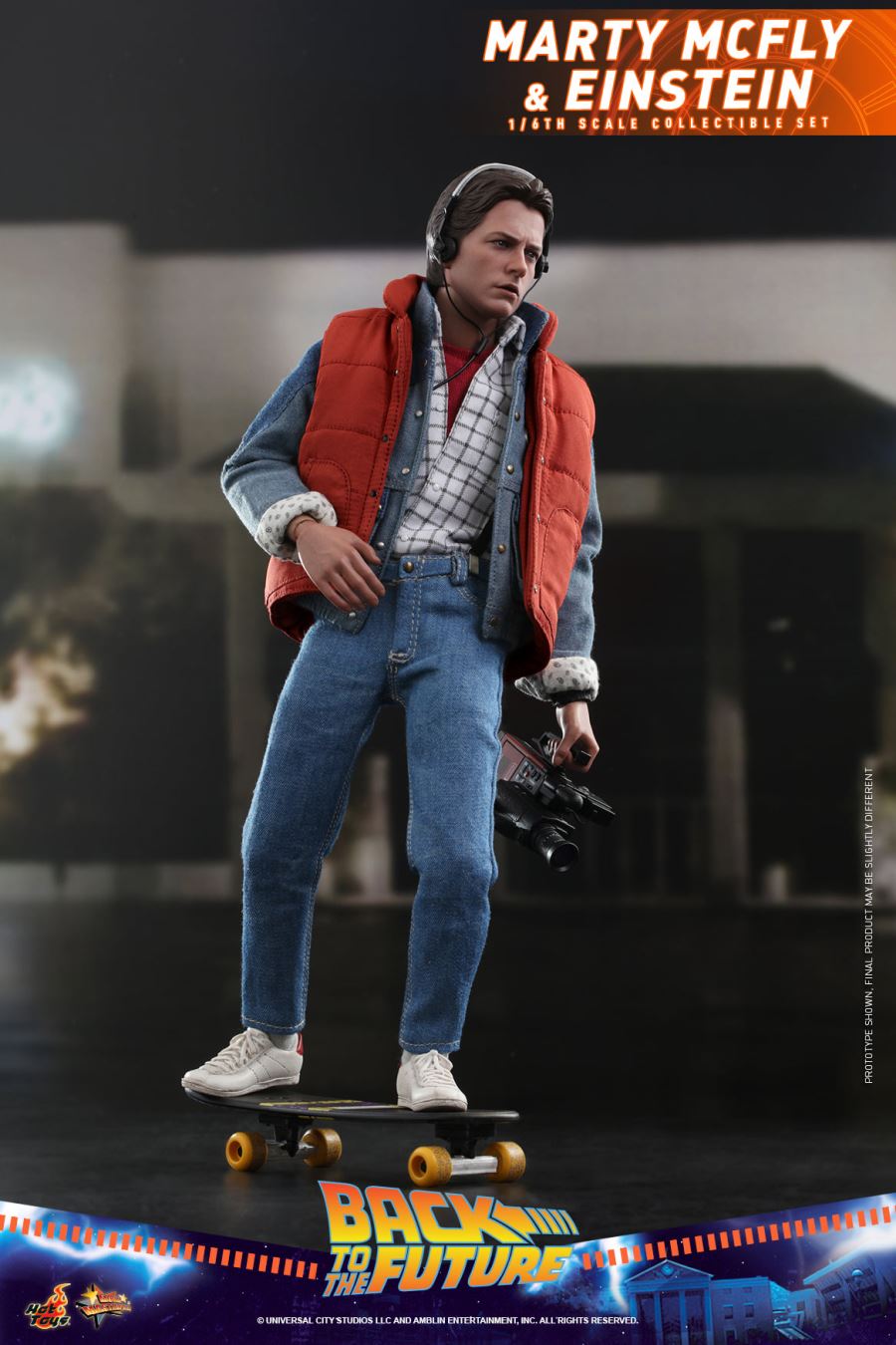 Marty & Dog Einstein - Back to the Future 1/6