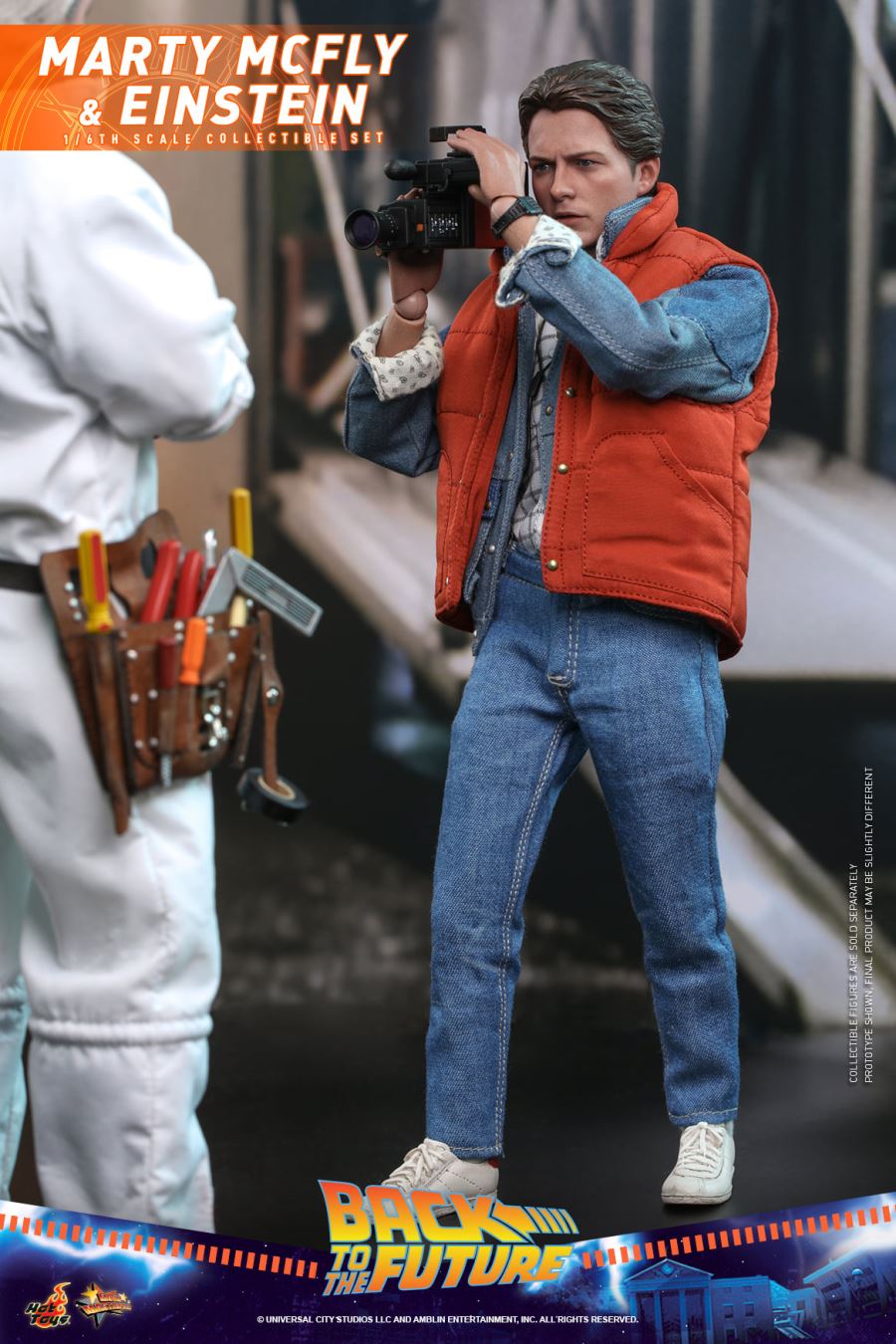 Marty & Dog Einstein - Back to the Future 1/6