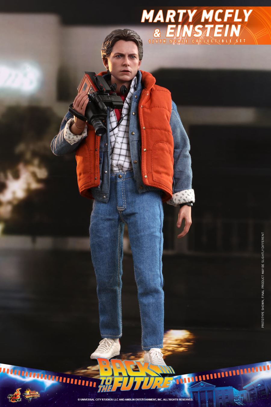 Marty & Dog Einstein - Back to the Future 1/6