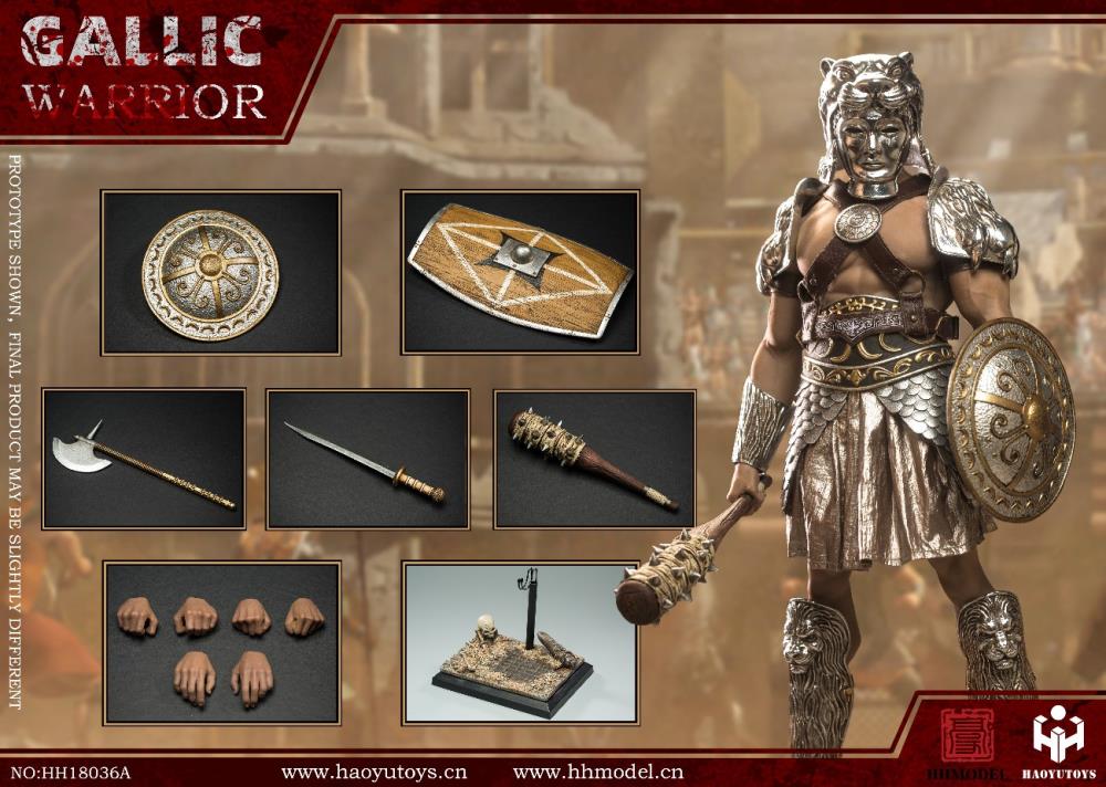 Imperial Army Hunting Ground Fighter-Gaul Warrior Silver version (HH18036A) 1/6