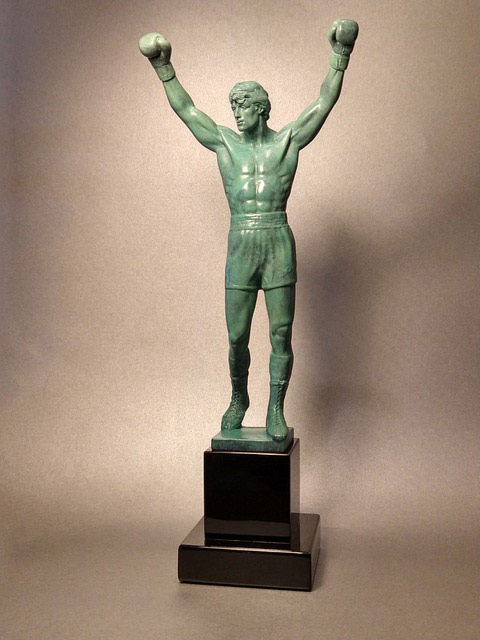 Rocky Bronze Statue