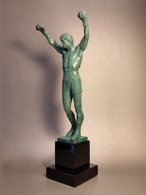 Rocky Bronze Statue