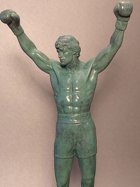 Rocky Bronze Statue