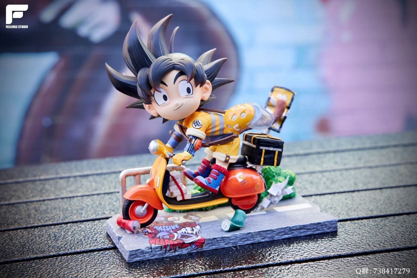 Goku / Vegeta Scooter - Dragon Ball