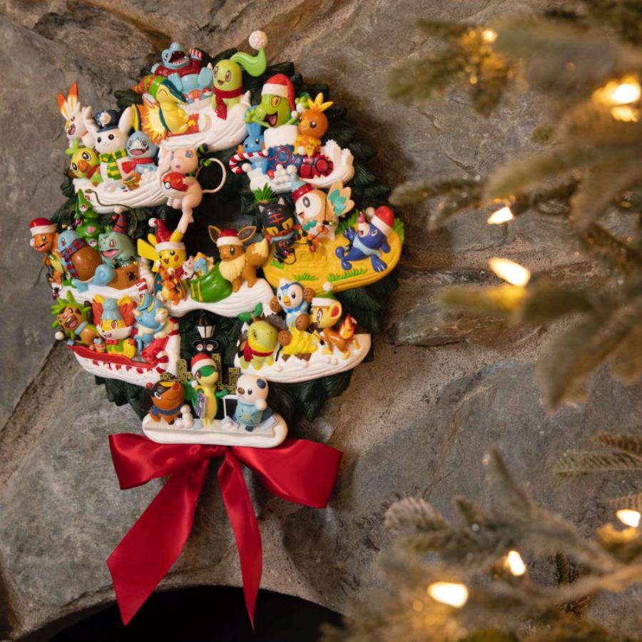Pokemon Holiday Sculpted Wreath