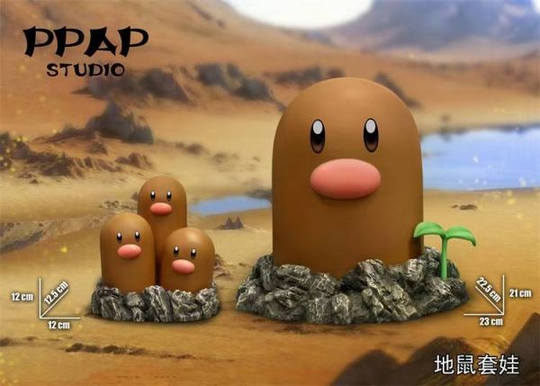 Three Gophers - Pokemon