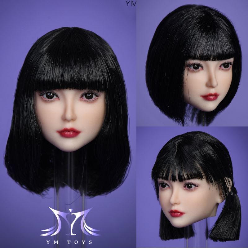 Lolita female head sculpted 1/6