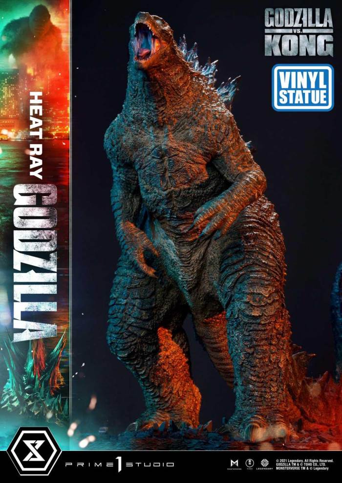 Godzilla vs Kong Heat Ray Godzilla Vinyl Statue