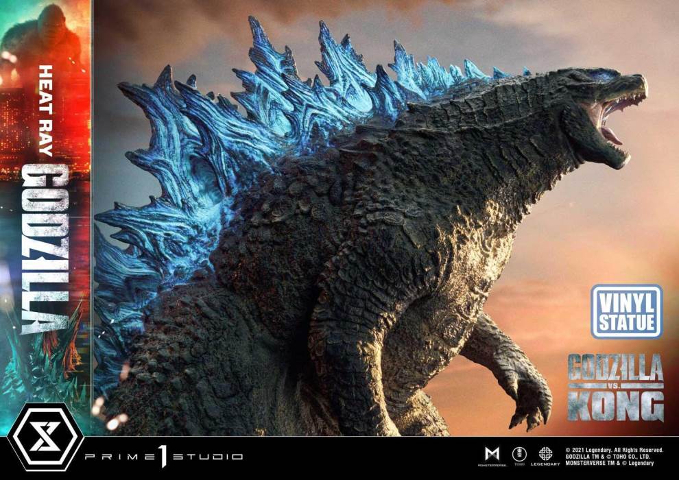 Godzilla vs Kong Heat Ray Godzilla Vinyl Statue