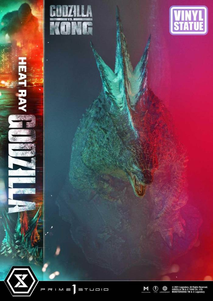 Godzilla vs Kong Heat Ray Godzilla Vinyl Statue