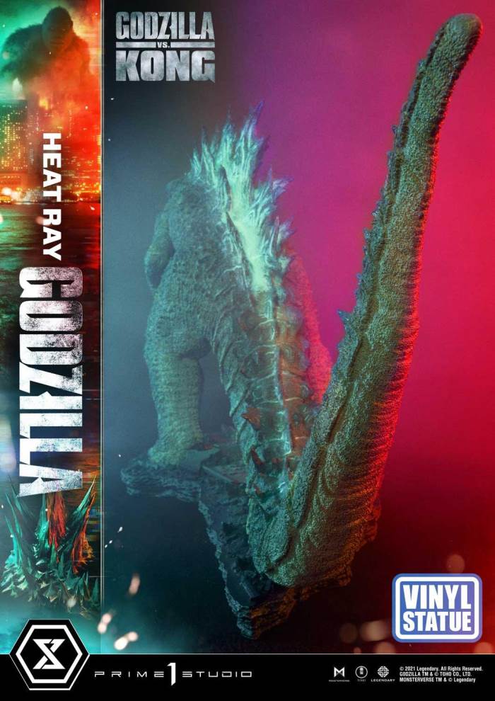 Godzilla vs Kong Heat Ray Godzilla Vinyl Statue