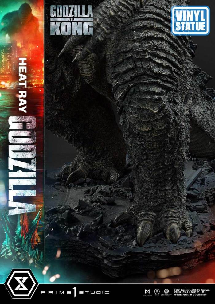Godzilla vs Kong Heat Ray Godzilla Vinyl Statue