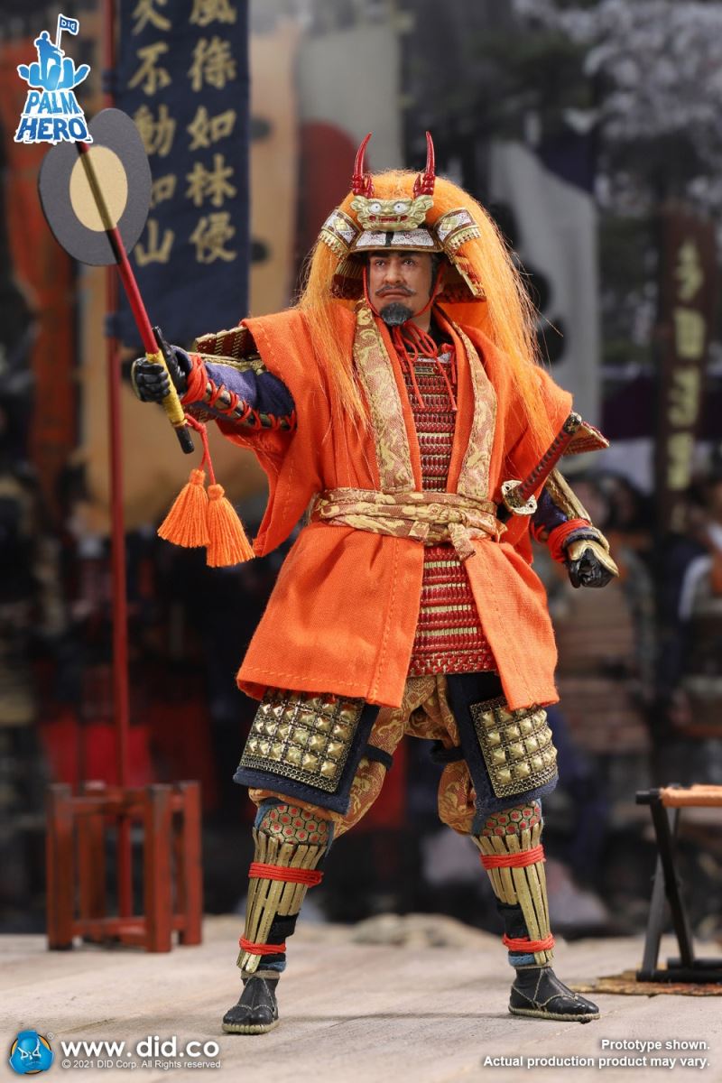 Palm Hero Japanese samurai series - Takeda Shingen 1/12