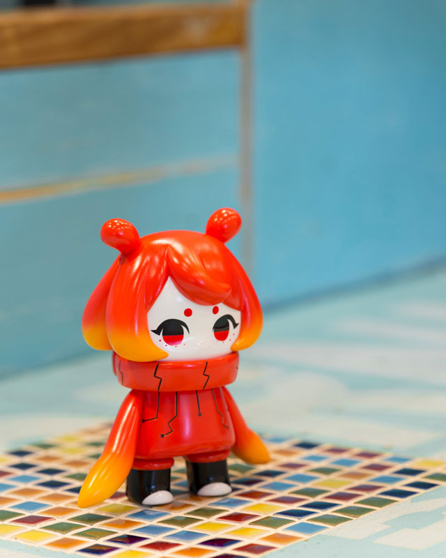 Hinomoto Heavy Industries Ocean Exploration Robot Denshitako 3 [Normal Color Ver.] Posable Figure
