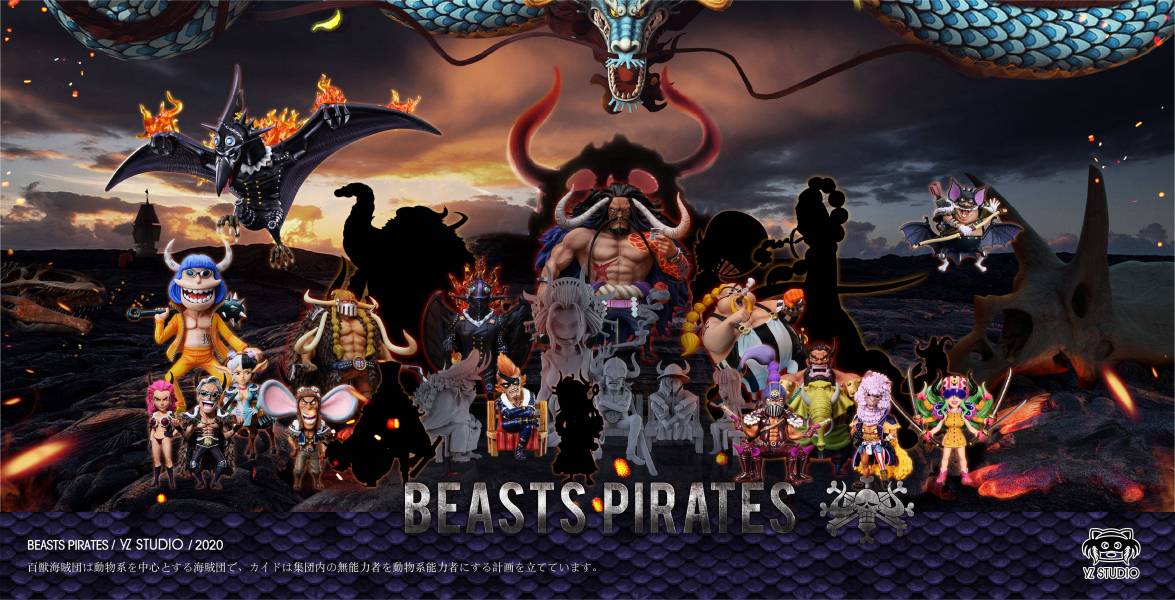 Hatcha Beasts Pirates - One Piece