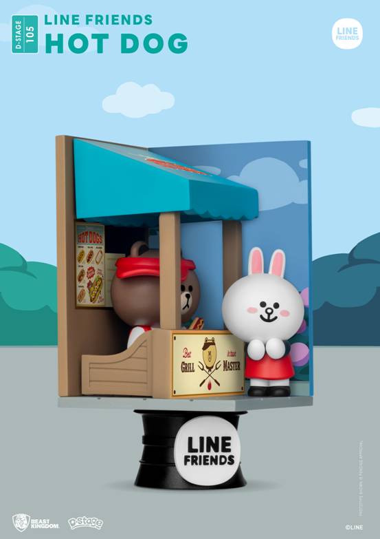 Dream-Selected Line Friends-Love Letter/Sports/Vendor/Beach