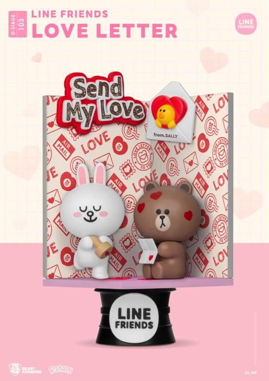 Dream-Selected Line Friends-Love Letter/Sports/Vendor/Beach