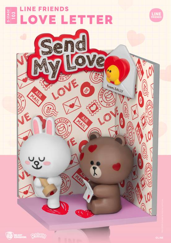 Dream-Selected Line Friends-Love Letter/Sports/Vendor/Beach
