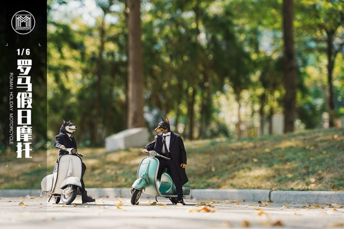 Vespa Roman Holiday Motorcycle 1/6