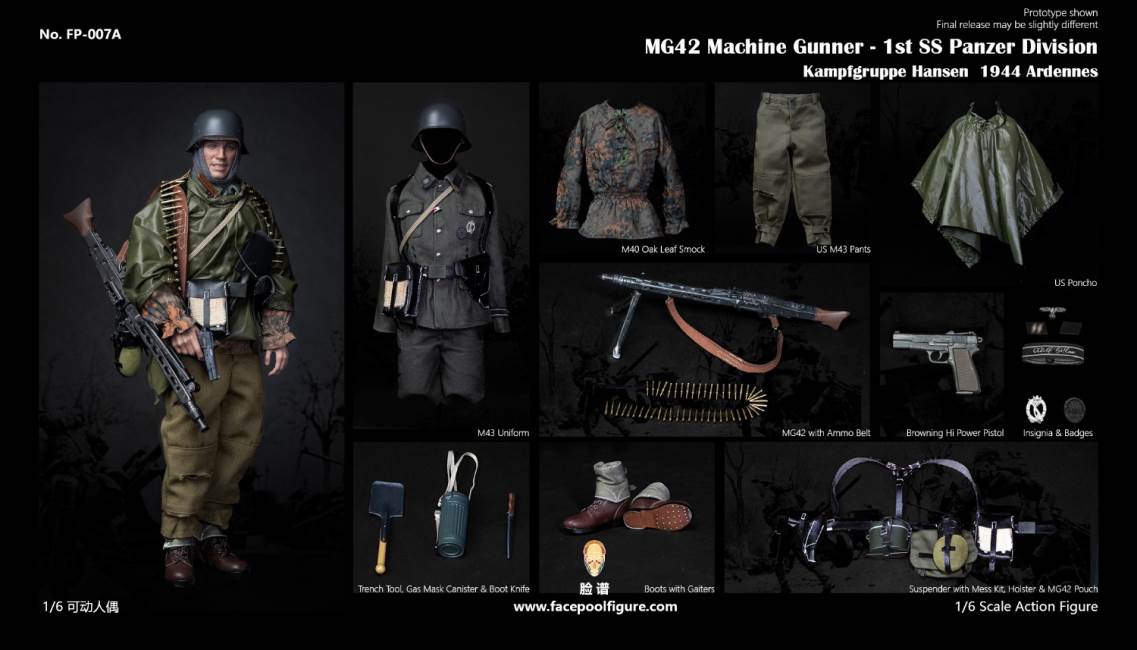 Ardennes Offensive fighter gunmen 1/6