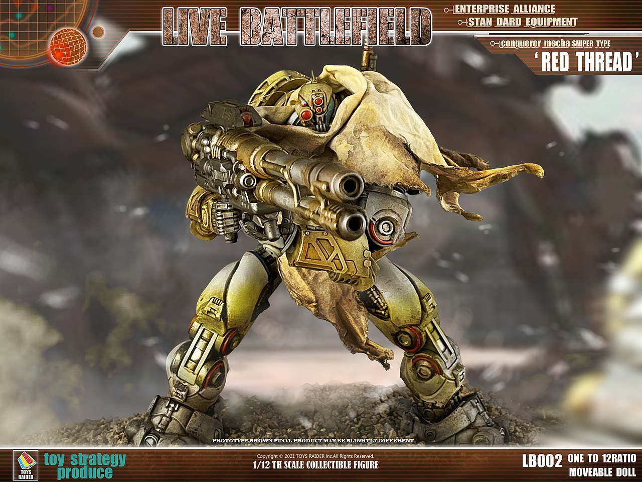 LIVE BATTLEFIELD - CONQUEROR MECHA 1/12