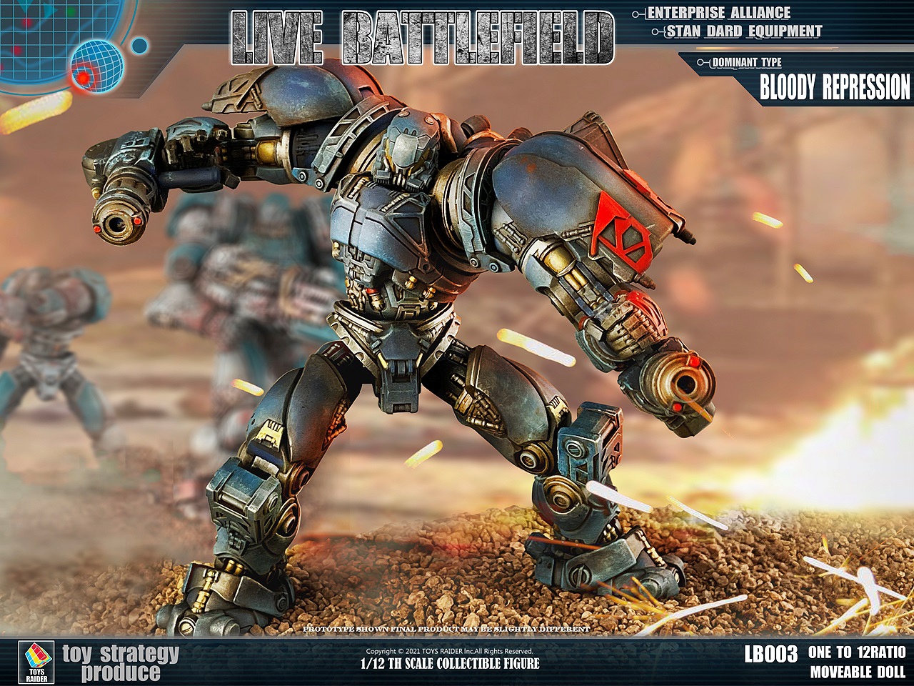 LIVE BATTLEFIELD - CONQUEROR MECHA 1/12
