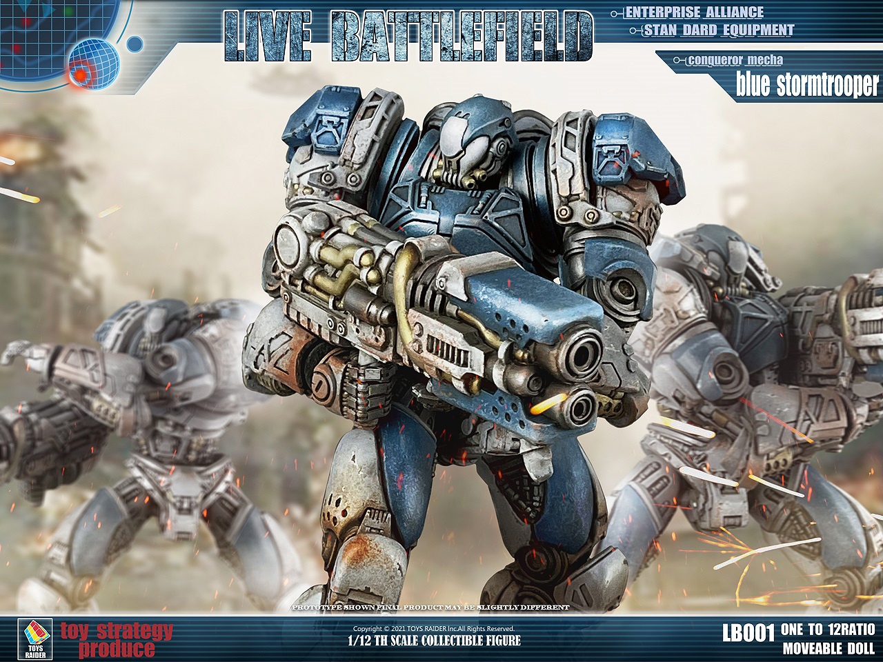 LIVE BATTLEFIELD - CONQUEROR MECHA 1/12
