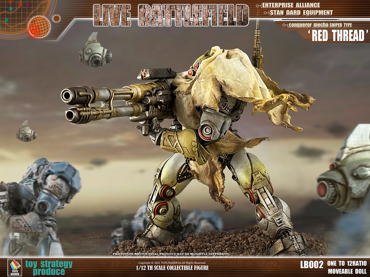 LIVE BATTLEFIELD - CONQUEROR MECHA 1/12