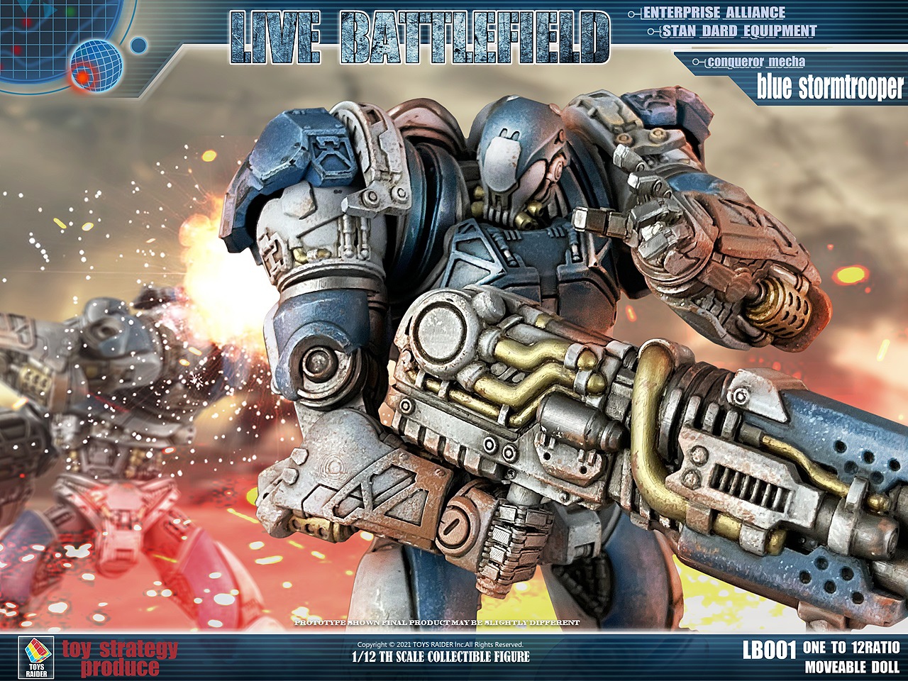 LIVE BATTLEFIELD - CONQUEROR MECHA 1/12